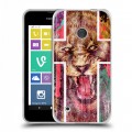 Дизайнерский пластиковый чехол для Nokia Lumia 530 Ярость и кресты