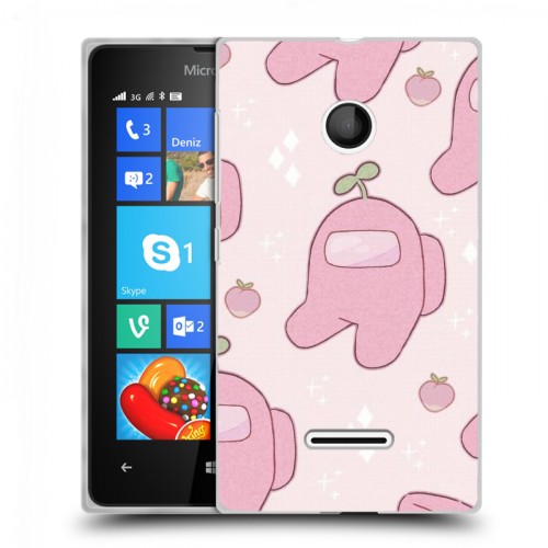 Дизайнерский пластиковый чехол для Microsoft Lumia 435 Among Us