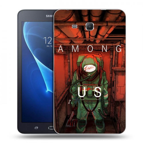 Дизайнерский силиконовый чехол для Samsung Galaxy Tab A 7 (2016) Among Us