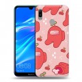 Дизайнерский пластиковый чехол для Huawei Y6 (2019) Among Us