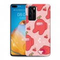 Дизайнерский пластиковый чехол для Huawei P40 Among Us