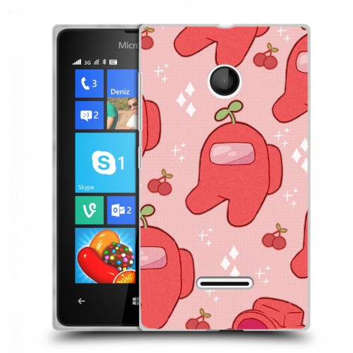 Дизайнерский пластиковый чехол для Microsoft Lumia 435 Among Us