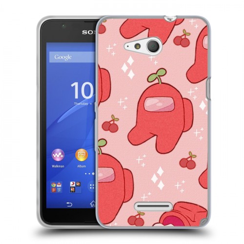 Дизайнерский пластиковый чехол для Sony Xperia E4g Among Us