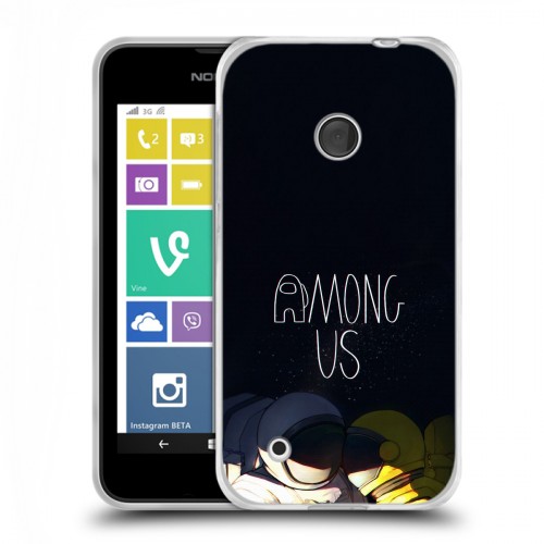 Дизайнерский пластиковый чехол для Nokia Lumia 530 Among Us