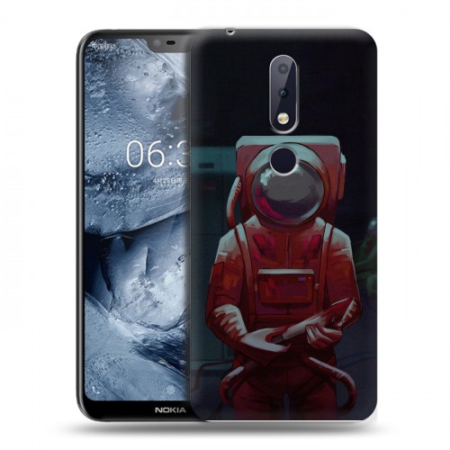 Дизайнерский пластиковый чехол для Nokia 6.1 Plus Among Us