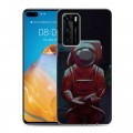 Дизайнерский пластиковый чехол для Huawei P40 Among Us