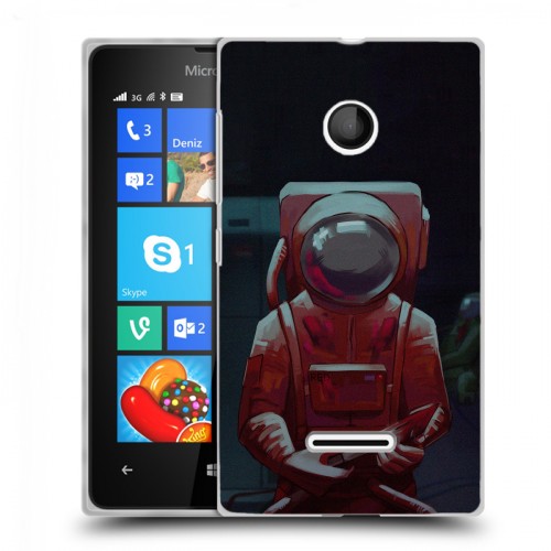 Дизайнерский пластиковый чехол для Microsoft Lumia 435 Among Us