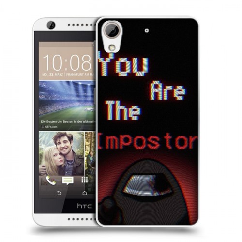 Дизайнерский силиконовый чехол для HTC Desire 626 Among Us