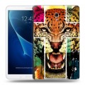 Дизайнерский силиконовый чехол для Samsung Galaxy Tab A 10.5 Ярость и кресты