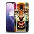 Дизайнерский пластиковый чехол для OnePlus 7 Ярость и кресты