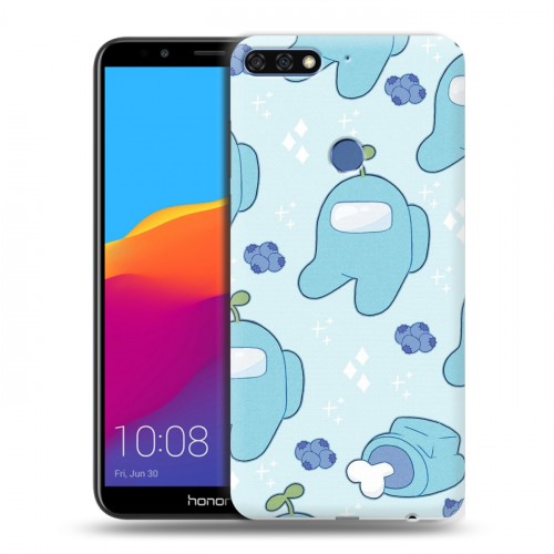 Дизайнерский пластиковый чехол для Huawei Honor 7C Pro Among Us