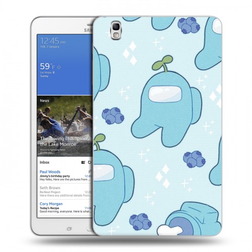 Дизайнерский силиконовый чехол для Samsung Galaxy Tab Pro 8.4 Among Us