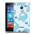 Дизайнерский пластиковый чехол для Microsoft Lumia 435 Among Us