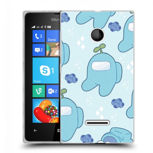 Дизайнерский пластиковый чехол для Microsoft Lumia 435 Among Us