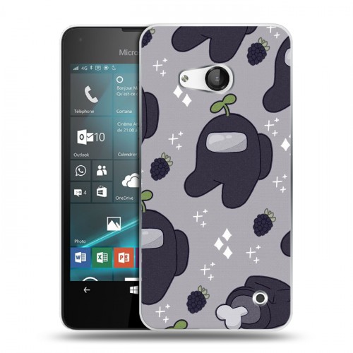 Дизайнерский пластиковый чехол для Microsoft Lumia 550 Among Us