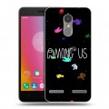 Дизайнерский пластиковый чехол для Lenovo K6 Among Us