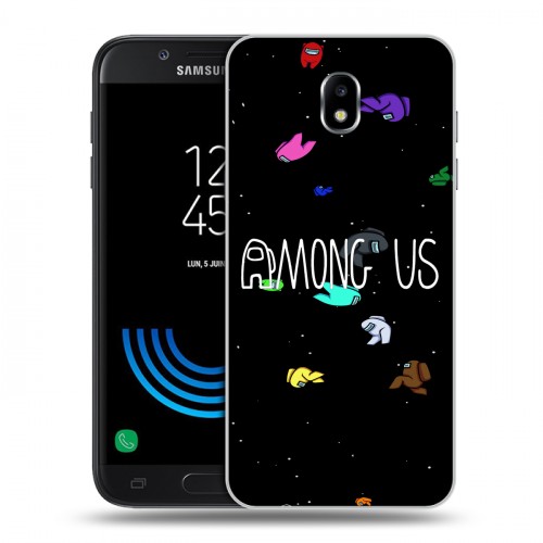 Дизайнерский пластиковый чехол для Samsung Galaxy J5 (2017) Among Us