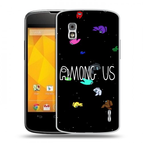 Дизайнерский пластиковый чехол для LG Google Nexus 4 Among Us