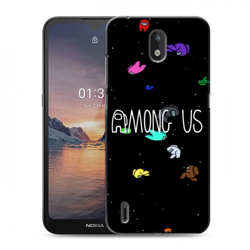 Дизайнерский силиконовый чехол для Nokia 1.3 Among Us