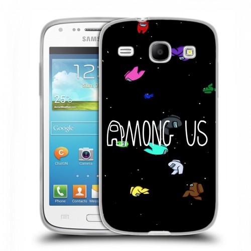 Дизайнерский пластиковый чехол для Samsung Galaxy Core Among Us