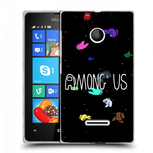 Дизайнерский пластиковый чехол для Microsoft Lumia 435 Among Us