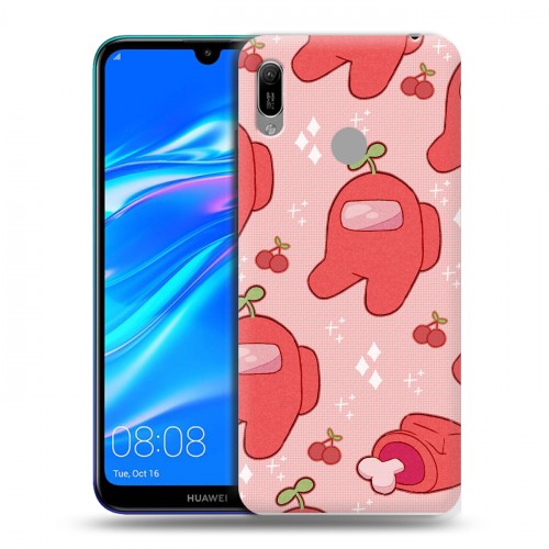 Дизайнерский пластиковый чехол для Huawei Y6 (2019) Among Us