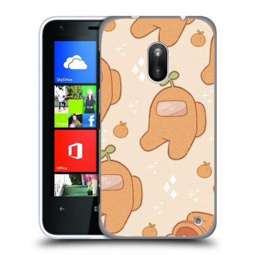 Дизайнерский пластиковый чехол для Nokia Lumia 620 Among Us
