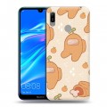 Дизайнерский пластиковый чехол для Huawei Y6 (2019) Among Us