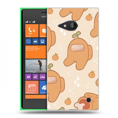 Дизайнерский пластиковый чехол для Nokia Lumia 730/735 Among Us