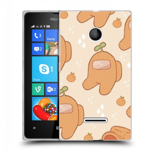 Дизайнерский пластиковый чехол для Microsoft Lumia 435 Among Us