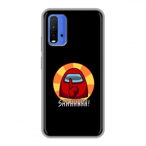 Дизайнерский силиконовый чехол для Xiaomi RedMi 9T Among Us