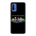 Дизайнерский силиконовый чехол для Xiaomi RedMi 9T Among Us