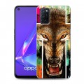 Дизайнерский пластиковый чехол для OPPO A52 Ярость и кресты