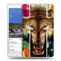 Дизайнерский силиконовый чехол для Samsung Galaxy Tab Pro 8.4 Ярость и кресты