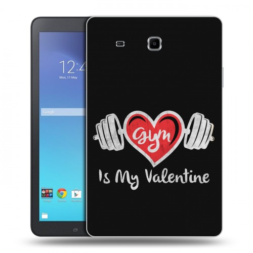 Дизайнерский силиконовый чехол для Samsung Galaxy Tab E 9.6 День Святого Валентина
