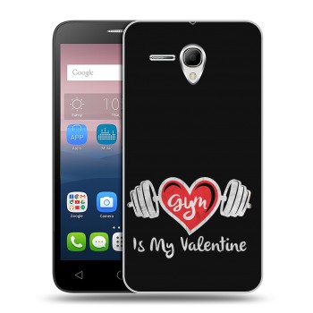 Дизайнерский силиконовый чехол для Alcatel One Touch POP 3 5.5 День Святого Валентина (на заказ)