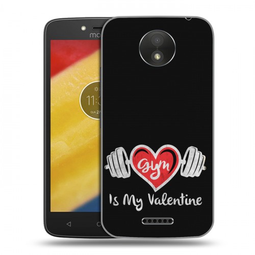Дизайнерский пластиковый чехол для Motorola Moto C Plus День Святого Валентина