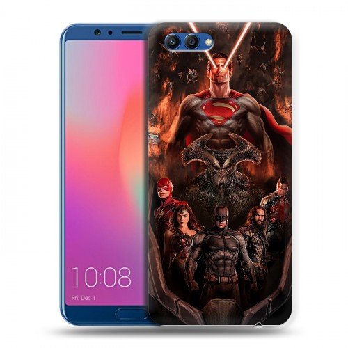 Дизайнерский пластиковый чехол для Huawei Honor View 10 Лига Справедливости Зака Снайдера Дизайнерский пластиковый чехол для Huawei Honor View 10 Лига Справедливости Зака Снайдера