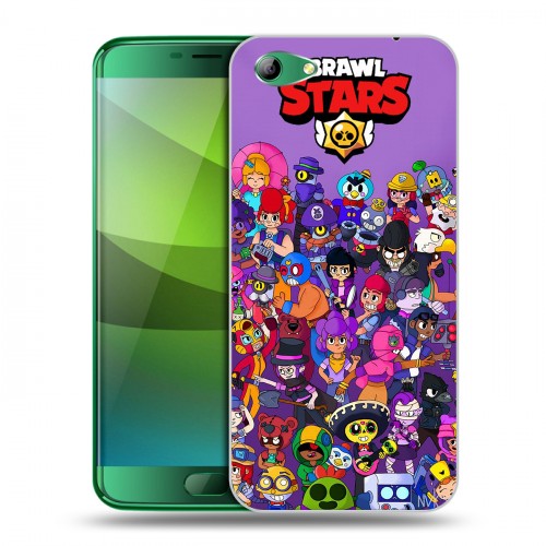 Дизайнерский силиконовый чехол для Elephone S7 Brawl Stars