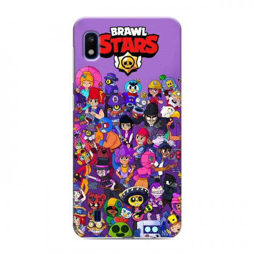 Дизайнерский пластиковый чехол для Samsung Galaxy A10 Brawl Stars