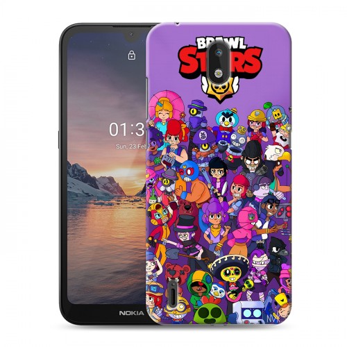 Дизайнерский силиконовый чехол для Nokia 1.3 Brawl Stars