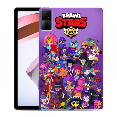 Дизайнерский силиконовый чехол для Xiaomi RedMi Pad Brawl Stars