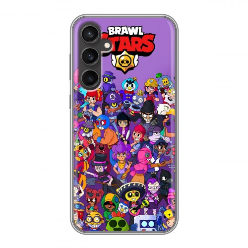 Дизайнерский силиконовый чехол для Samsung Galaxy S23 FE Brawl Stars