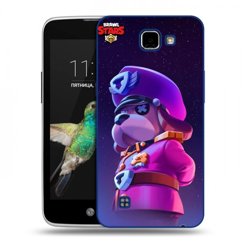 Дизайнерский пластиковый чехол для LG K4 Brawl Stars