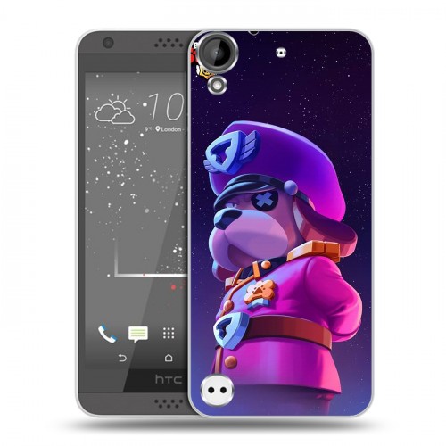 Дизайнерский пластиковый чехол для HTC Desire 530 Brawl Stars