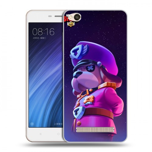 Дизайнерский силиконовый чехол для Xiaomi RedMi 4A Brawl Stars