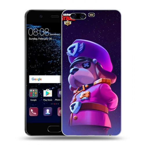 Дизайнерский пластиковый чехол для Huawei P10 Brawl Stars