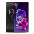 Дизайнерский пластиковый чехол для Sony Xperia XZs Brawl Stars