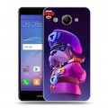 Дизайнерский пластиковый чехол для Huawei Y3 (2017) Brawl Stars