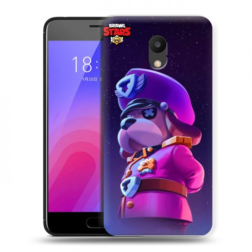 Дизайнерский пластиковый чехол для Meizu M6 Brawl Stars